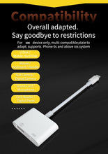 Load image into Gallery viewer, MirasScreen LC02 USB Camera Adapter Import Photoes to iPhone iPad