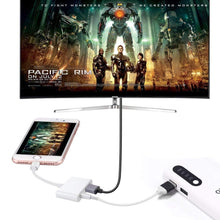 Load image into Gallery viewer, MiraScreen L8 Compatible with iPhone ipad to TV, HDMI Adapter Mirror iOS Phone to TV
